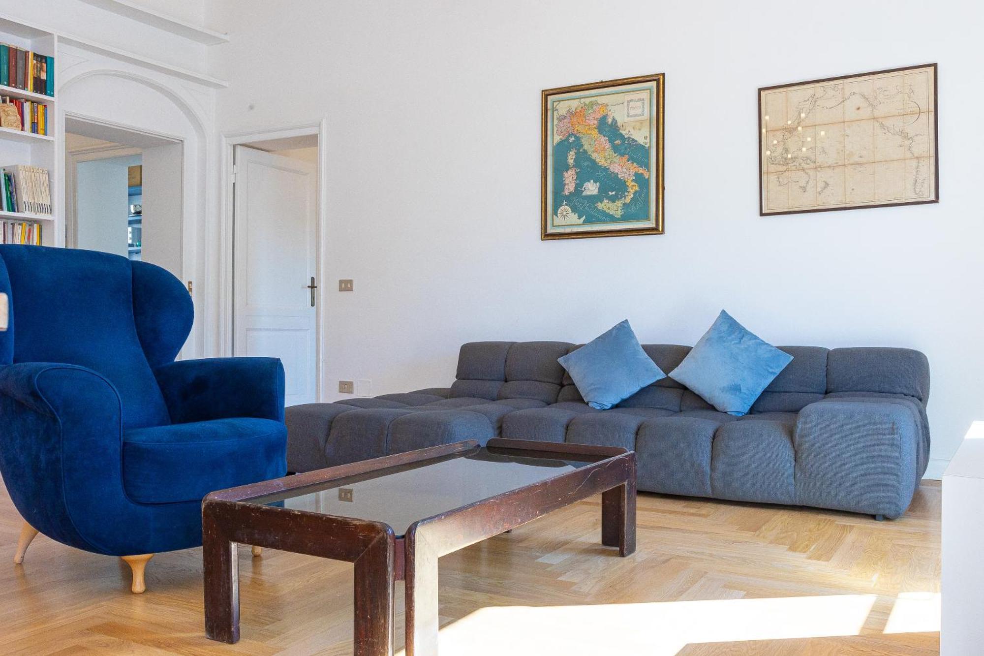 Giulio Cesare Penthouse Rental In Рим Екстериор снимка