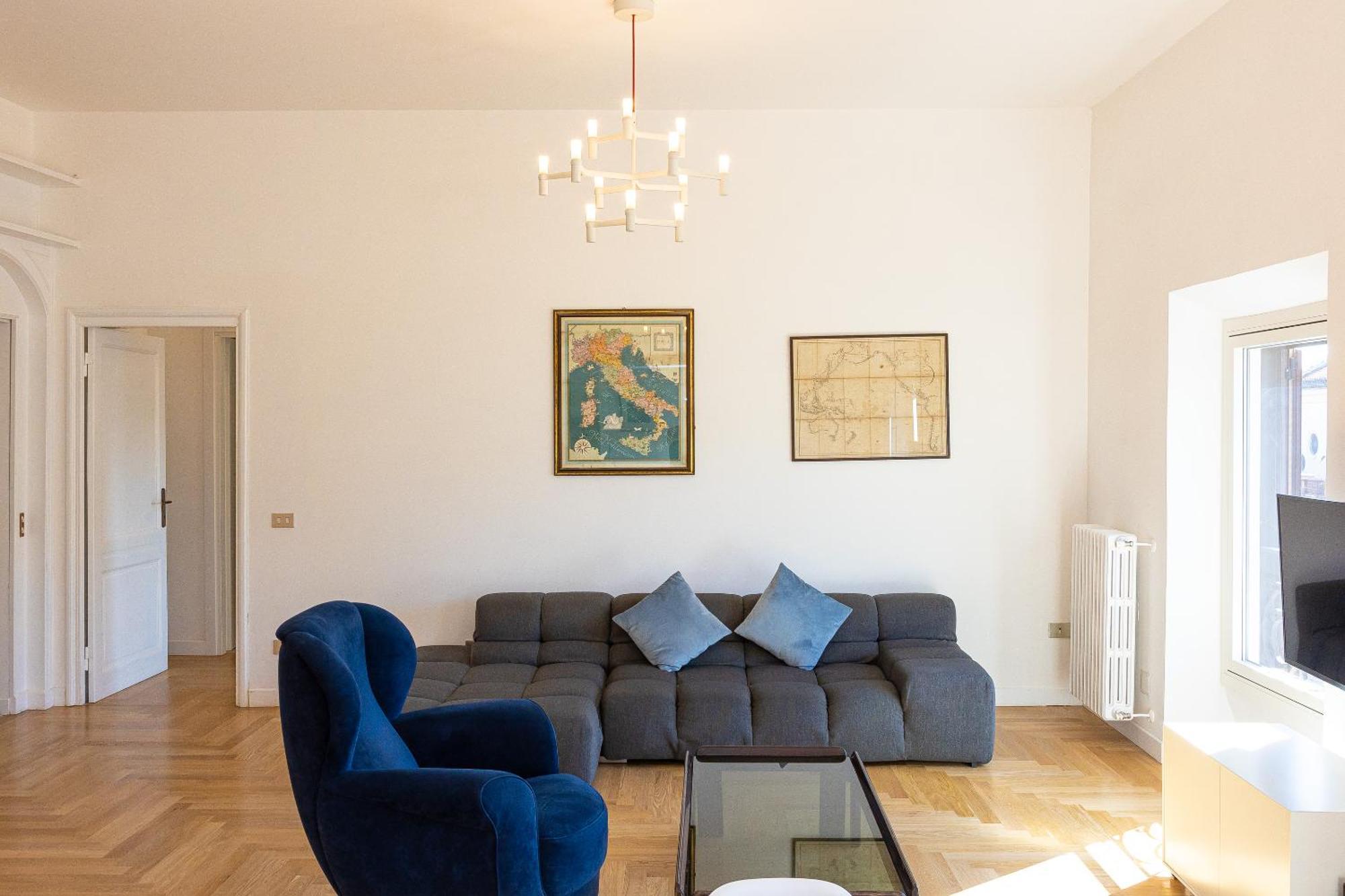 Giulio Cesare Penthouse Rental In Рим Екстериор снимка