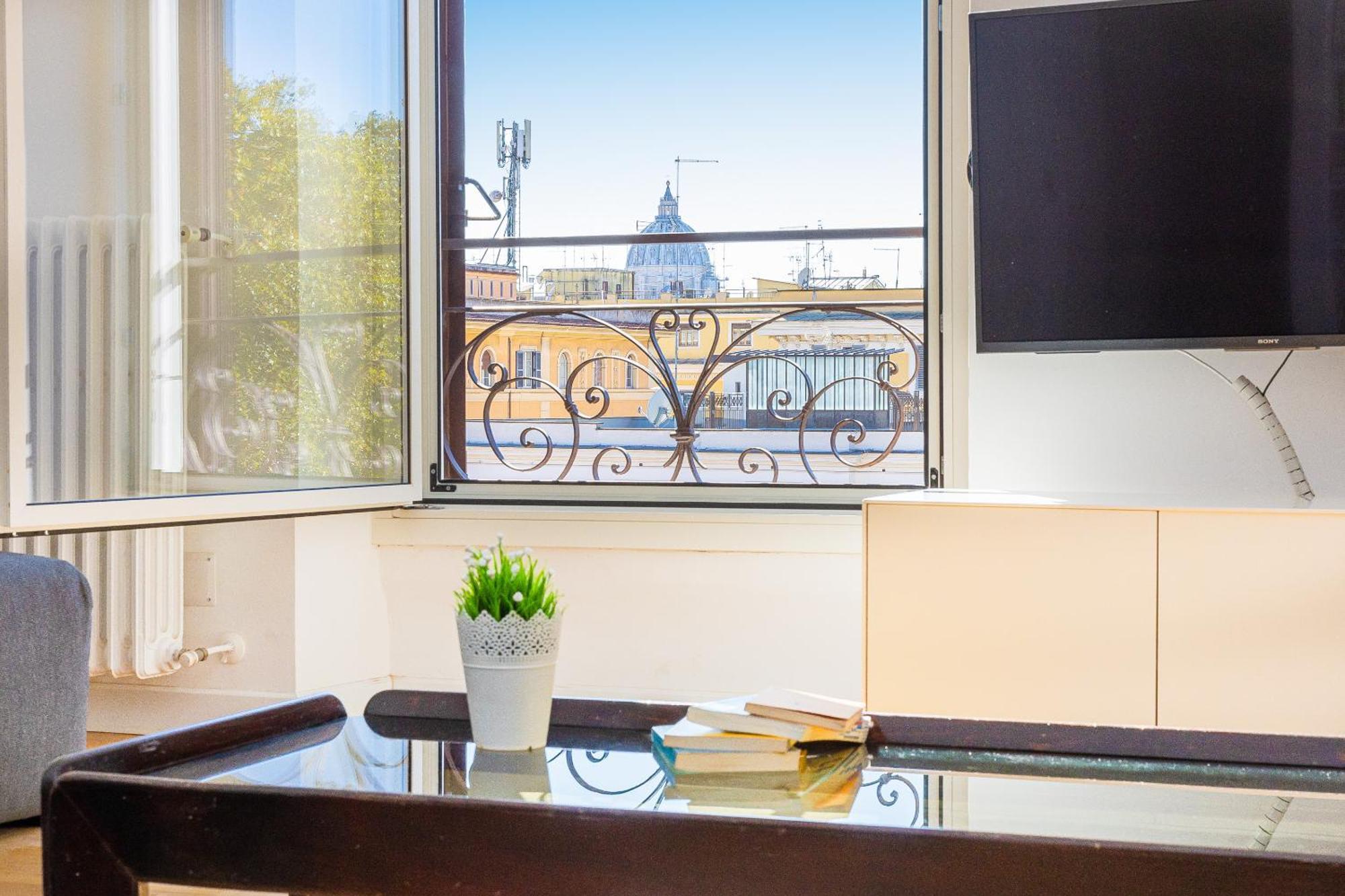 Giulio Cesare Penthouse Rental In Рим Екстериор снимка