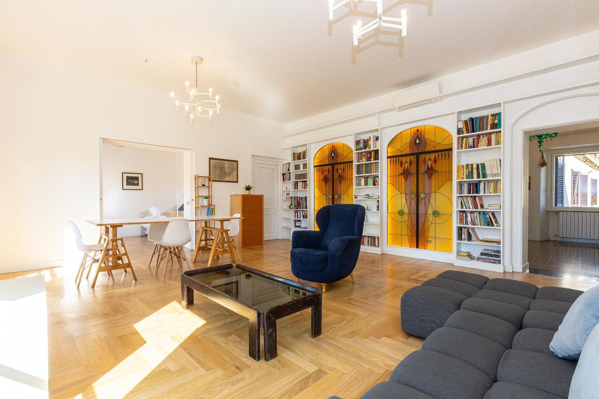 Giulio Cesare Penthouse Rental In Рим Екстериор снимка
