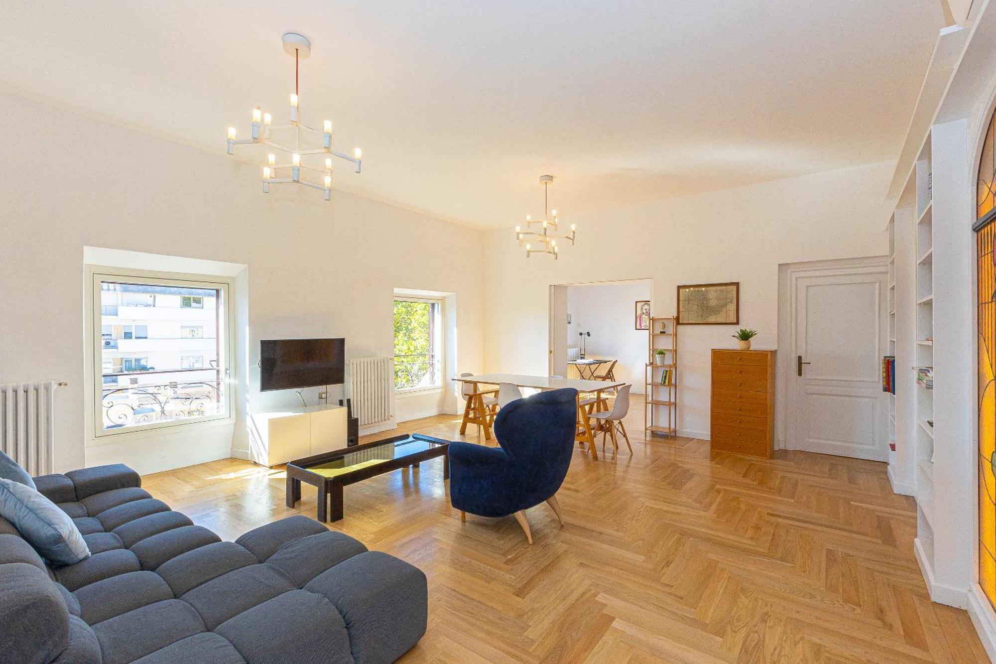Giulio Cesare Penthouse Rental In Рим Екстериор снимка