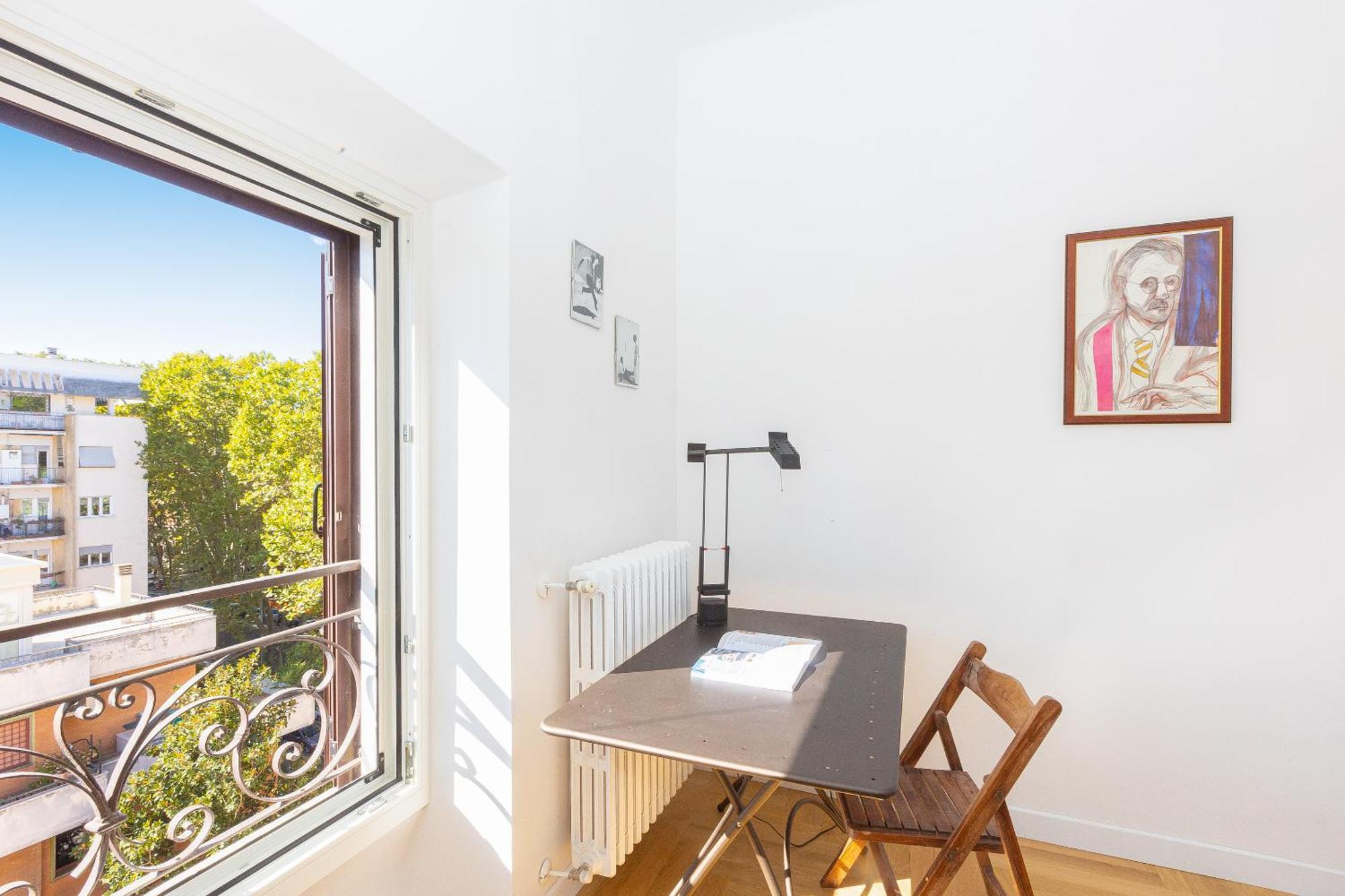 Giulio Cesare Penthouse Rental In Рим Екстериор снимка