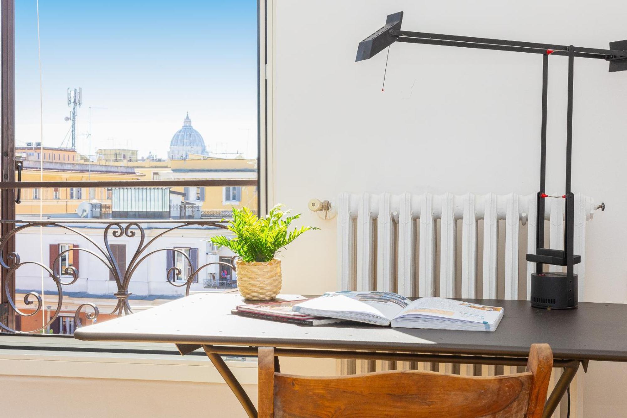 Giulio Cesare Penthouse Rental In Рим Екстериор снимка